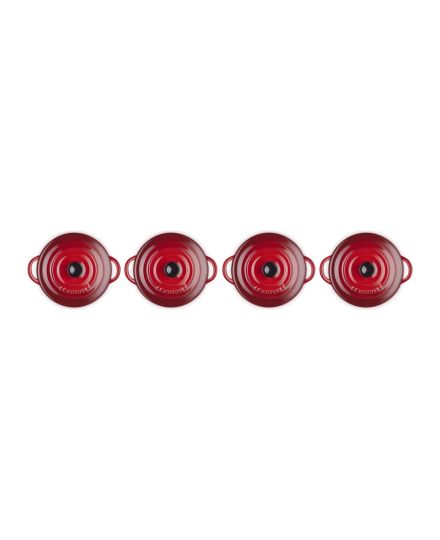 Le Creuset Set 4 Mini Cocottes em Cerâmica de Grés 10 cm | Le Creuset | Mimocook