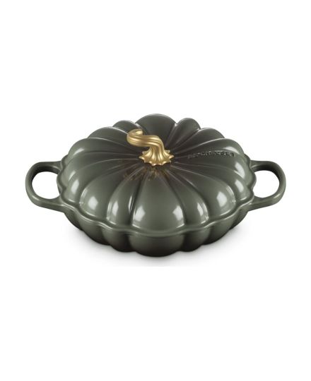 Le Creuset Flacher Bräter Kürbis aus Gusseisen 28 cm | Le Creuset | Mimocook