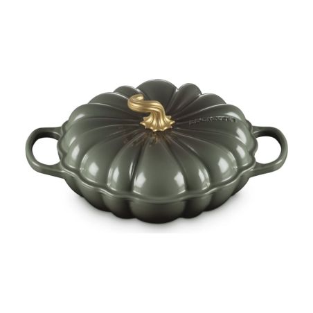 Le Creuset Cast Iron Pumpkin Shallow Casserole 28 cm | Le Creuset | Mimocook