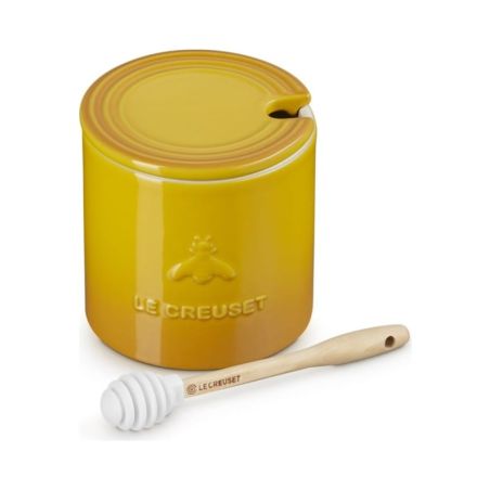 Le Creuset Pote para Mel Signature de Cerâmica com Colher Nectar 0,42 L | Le Creuset | Mimocook