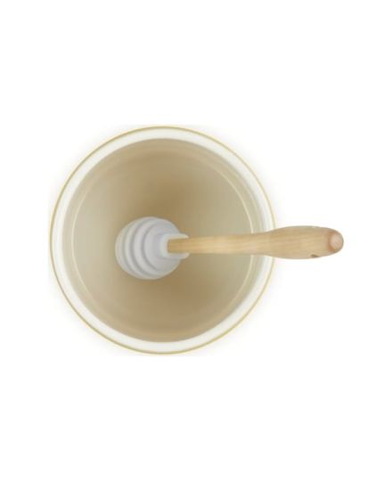 Le Creuset Signature Honigtopf aus Steinzeug mit Honiglöffel Nectar 0,42 L | Le Creuset | Mimocook