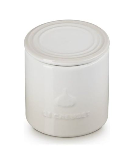 Le Creuset Pote para Alho Signature em Cerâmica Merengue | Le Creuset | Mimocook