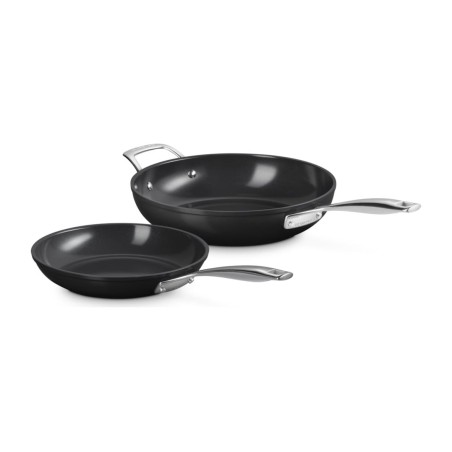 Le Creuset Set de 2 Poêles en Céramique Antiadhérente 24/28 cm | Le Creuset | Mimocook