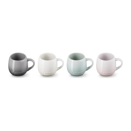 Le Creuset 4er-Set Coupe-Becher aus Steinzeug 0,32 L | Le Creuset | Mimocook