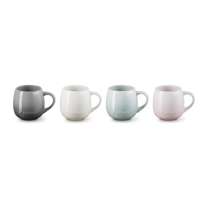 Le Creuset Set de 4 Tazas Coupe de Cerámica de Gres 0,32 L | Le Creuset | Mimocook