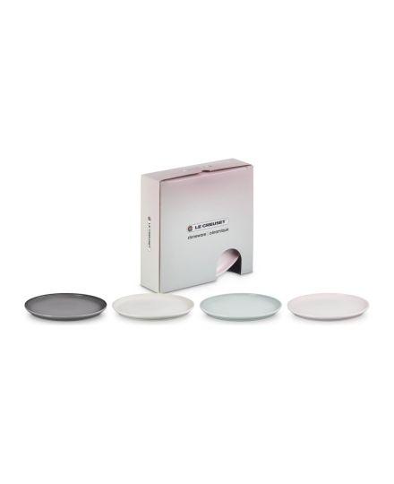 Le Creuset Set de 4 Pratos Pequenos Coupe de Cerâmica de Grés 22 cm | Le Creuset | Mimocook