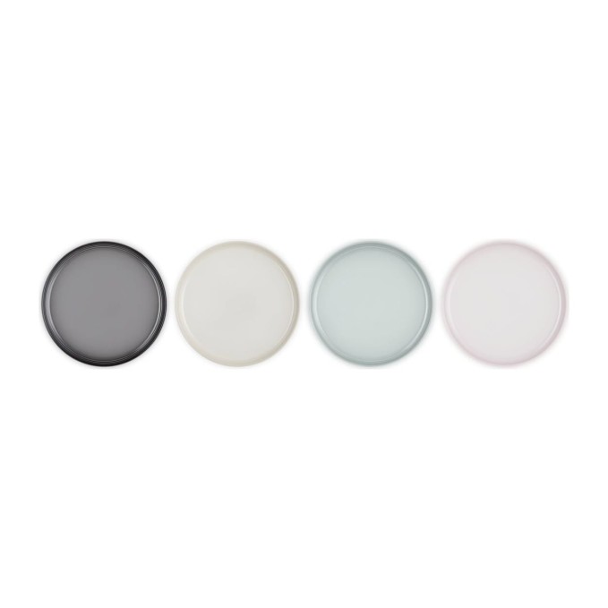 Le Creuset Set de 4 Petites Assiettes Coupe en Grès 22 cm | Le Creuset | Mimocook