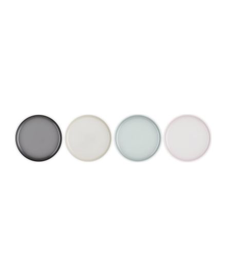 Le Creuset Set de 4 Pratos Pequenos Coupe de Cerâmica de Grés 22 cm | Le Creuset | Mimocook