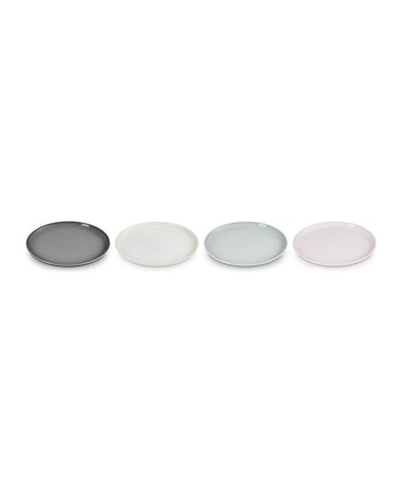 Le Creuset Set de 4 Pratos Pequenos Coupe de Cerâmica de Grés 22 cm | Le Creuset | Mimocook