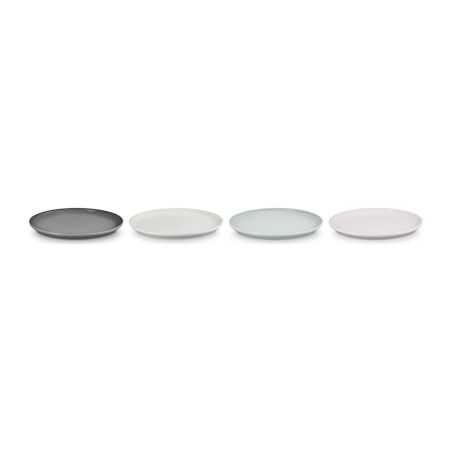 Le Creuset Set de 4 Pratos Pequenos Coupe de Cerâmica de Grés 22 cm | Le Creuset | Mimocook