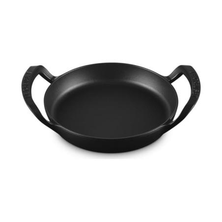 Le Creuset Skillet Redonda BBQ Outdoor de Hierro Fundido Negro Mate 25 cm | Le Creuset | Mimocook