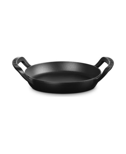 Le Creuset Skillet Redonda BBQ Outdoor em Ferro Fundido Preto Fosco 25 cm | Le Creuset | Mimocook