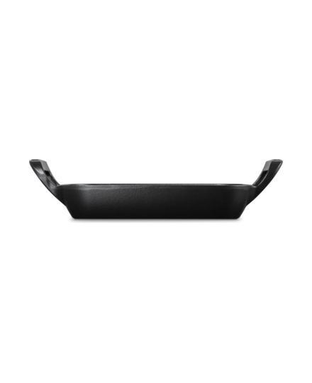 Le Creuset Quadratischer BBQ Outdoor Grill aus Gusseisen in Mattschwarz 26 cm | Le Creuset | Mimocook