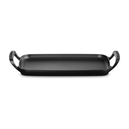 Le Creuset Panier Carré à Griller BBQ Outdoor en Fonte Noir Mat 30 cm | Le Creuset | Mimocook