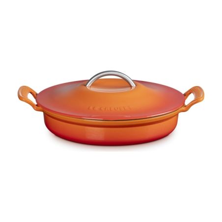 Le Creuset Flacher Modern Heritage Gusseisen-Bräter 28 cm | Le Creuset | Mimocook
