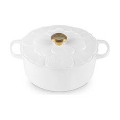 Le Creuset Cocotte Ronde Pétale en Fonte 26 cm