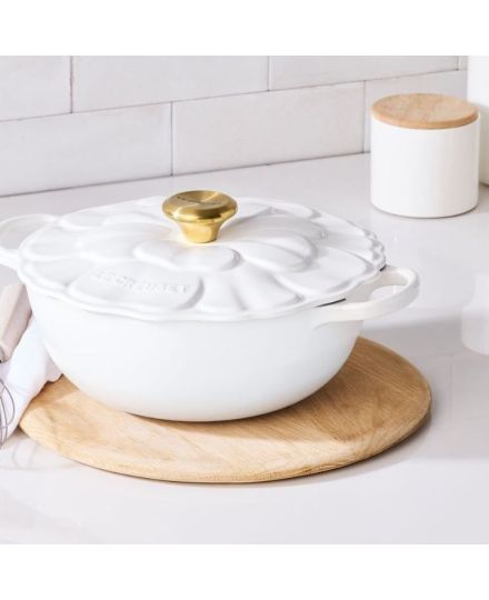 Le Creuset Marmita Pétalas em Ferro Fundido Esmaltado 26 cm | Le Creuset | Mimocook