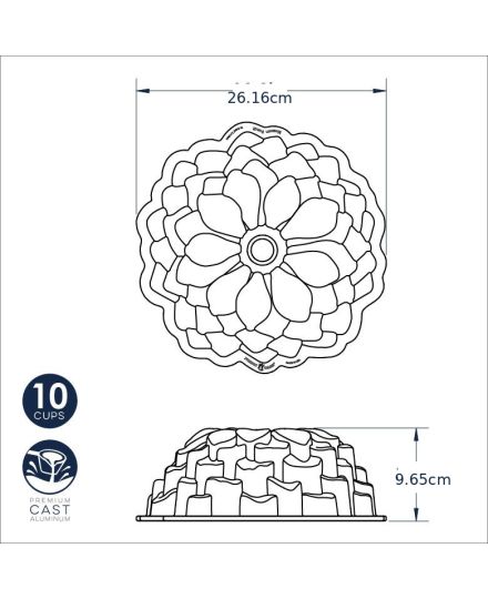 Nordic Ware Forma Blossom Bundt | Nordic Ware | Mimocook