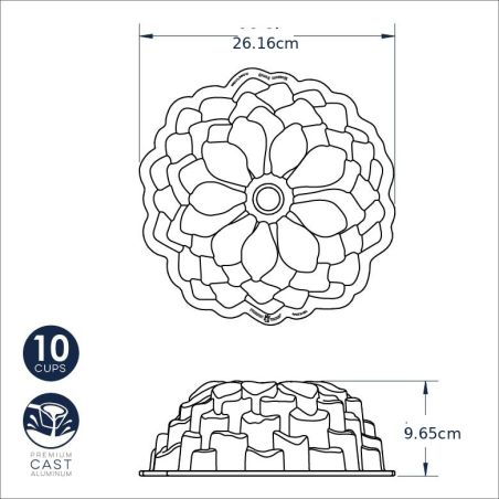 Nordic Ware Forma Blossom Bundt | Nordic Ware | Mimocook