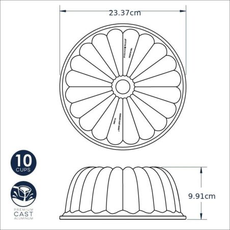 Nordic Ware Forma Elegant Party Bundt | Nordic Ware | Mimocook