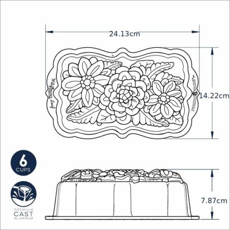 Nordic Ware Moule Wildflower Loaf | Nordic Ware | Mimocook