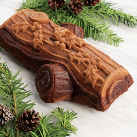 Nordic Ware Forma Bûche de Noël Tronco de Natal | Nordic Ware | Mimocook