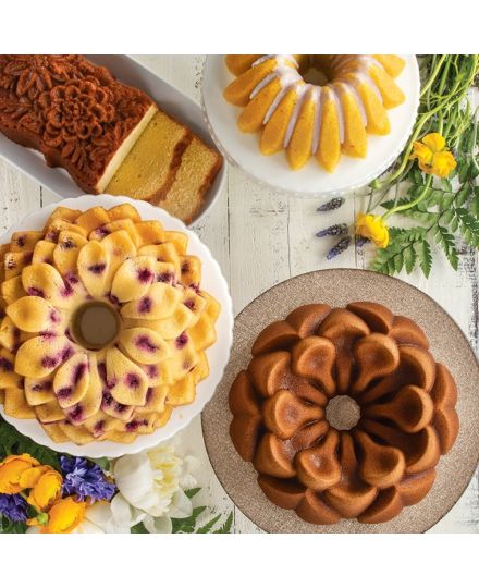 Lotus Bundt Pan 5 tazas forma de Nordic Ware | Nordic Ware | Mimocook
