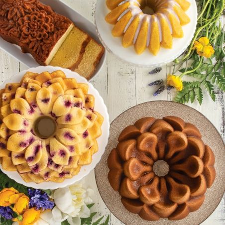 Lotus Bundt Pan 5 tazas forma de Nordic Ware | Nordic Ware | Mimocook
