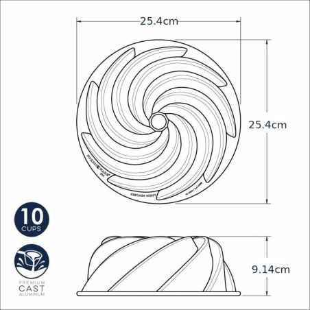 Nordic Ware Heritage Bundt Backform | Nordic Ware | Mimocook