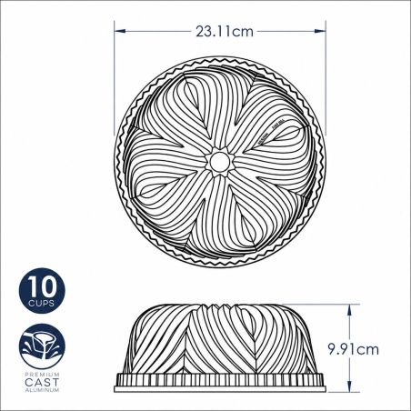 Nordic Ware Bavaria Bundt Pan | Nordic Ware | Mimocook