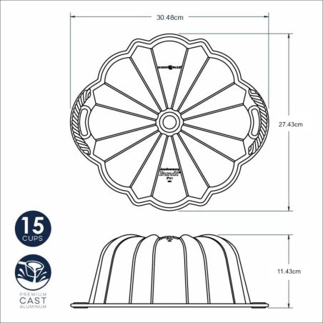 Nordic Ware Anniversary Bundt Pan | Nordic Ware | Mimocook