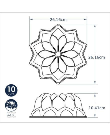 Nordic Ware Vintage Star Gugelhupfform | Nordic Ware | Mimocook