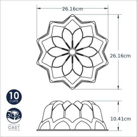 Nordic Ware Vintage Star Gugelhupfform | Nordic Ware | Mimocook