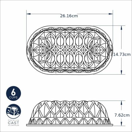 Nordic Ware Jubilee Loaf Backform | Nordic Ware | Mimocook