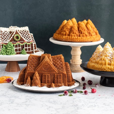 Nordic Ware Moule à gâteau en forme de forêt de pins | Nordic Ware | Mimocook