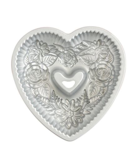 Nordic Ware Floral Heart Bundt Pan | Nordic Ware | Mimocook