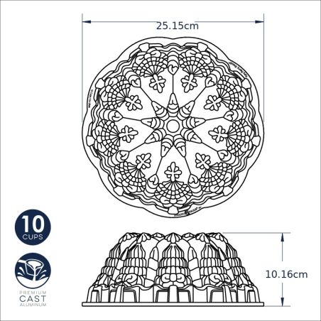 Nordic Ware Very Merry Bundt Backform | Nordic Ware | Mimocook