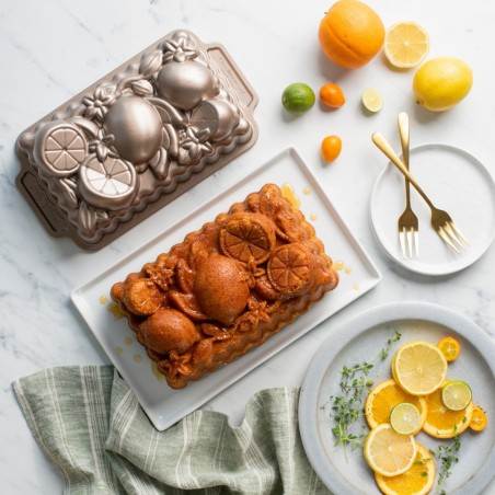 Nordic Ware Citrus Blossom Loaf Pan | Nordic Ware | Mimocook