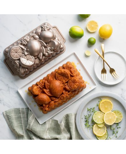 Nordic Ware Citrus Blossom Loaf Backform | Nordic Ware | Mimocook
