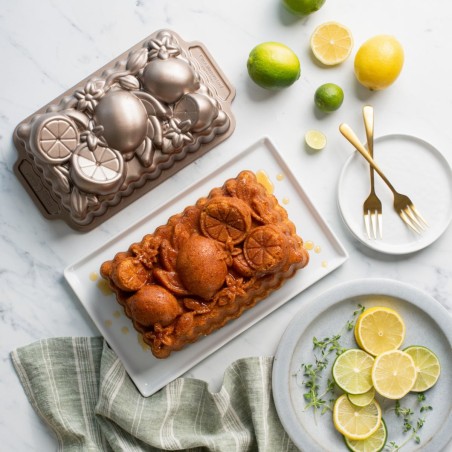Nordic Ware Citrus Blossom Loaf Pan | Nordic Ware | Mimocook