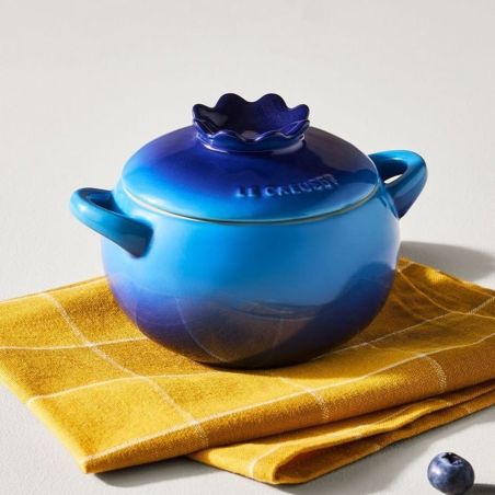 Le Creuset Azure Blueberry Stoneware Mini Cocotte 0.48 L | Le Creuset | Mimocook