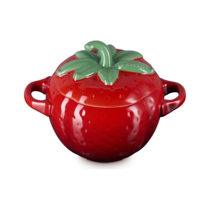 Le Creuset Mini Cocotte Fresa de Cerámica de Gres Cereza 0,57 L | Le Creuset | Mimocook