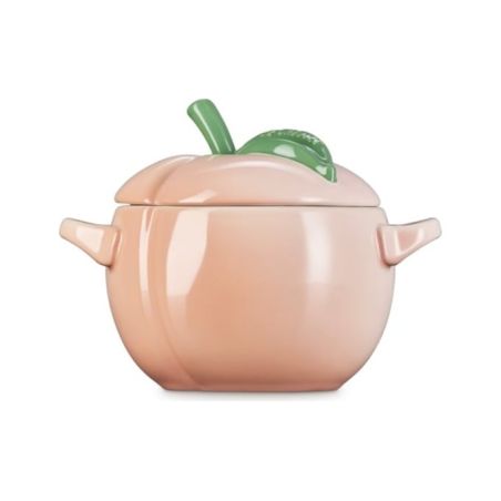 Le Creuset Mini Cocotte Pêche en Grès 0,58 L | Le Creuset | Mimocook