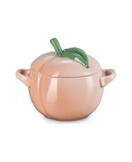Le Creuset Mini Cocotte Pêche en Grès 0,58 L | Le Creuset | Mimocook