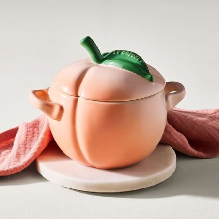 Le Creuset Mini-Cocotte Pfirsich aus Steinzeug 0,58 L | Le Creuset | Mimocook