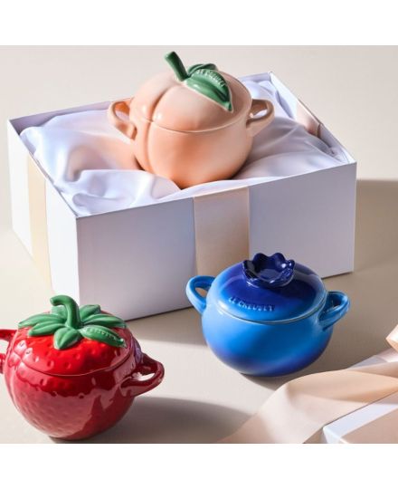 Le Creuset Mini-Cocotte Pfirsich aus Steinzeug 0,58 L | Le Creuset | Mimocook