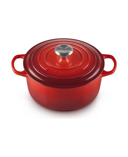Le Creuset Round Casserole in Enamelled Cast Iron 24 cm | Le Creuset | Mimocook