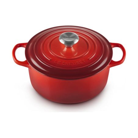 Le Creuset Round Casserole in Enamelled Cast Iron 24 cm | Le Creuset | Mimocook