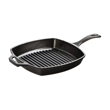Lodge Square Cast Iron Grill Pan 27cm | Lodge | Mimocook