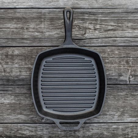 Lodge Grill carré en fonte 27 cm | Lodge | Mimocook